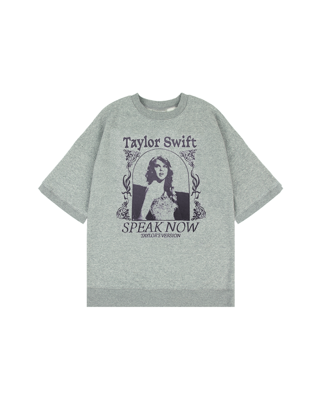 Speak Now (Taylor's Version) Heather Gray Fleece T-Shirt